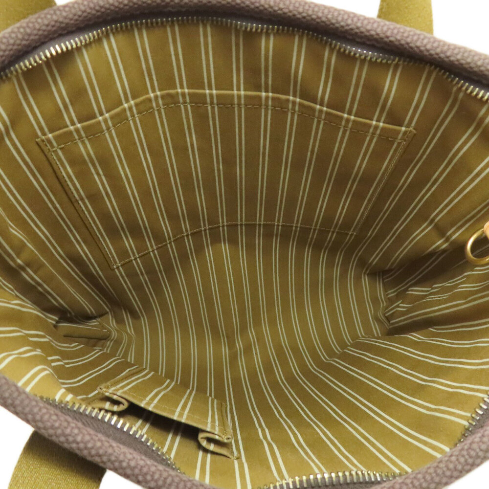 LOUIS VUITTON Authentic Brown Canvas Tote Bag - Picture 5 of 16